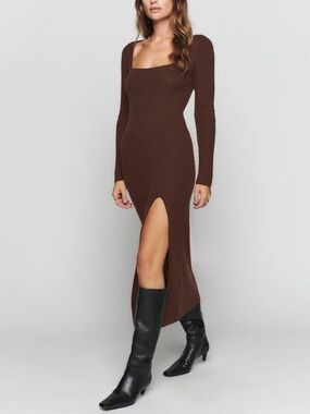 Reformation Cashmere Sweater Dress